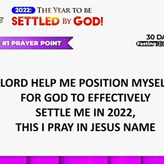 2022 Beginning of the Year Fasting & Prayers (Day 1)