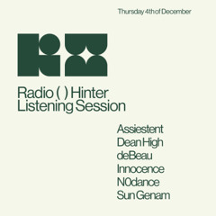 Radio Hinter // Listening Session // 04-12-2025