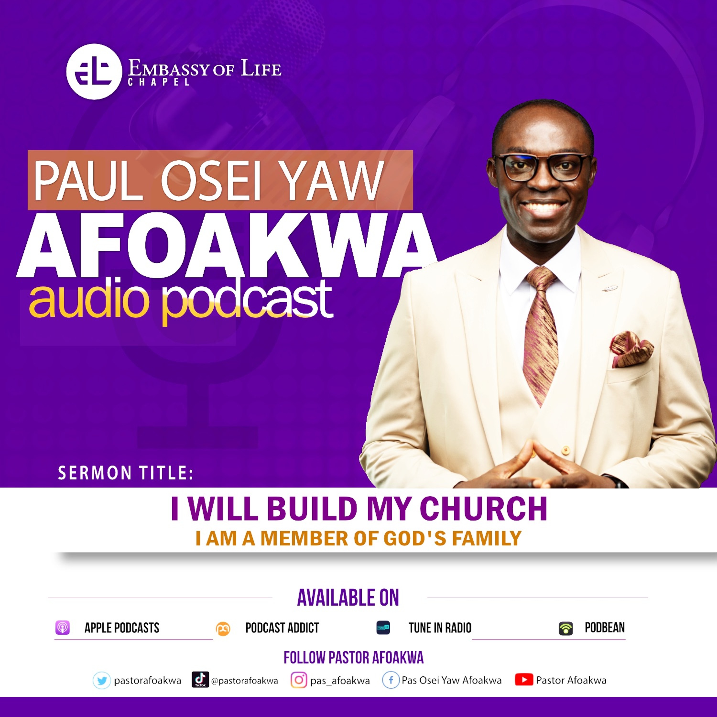 I Will Build My Church | I am a Member of God's Family episode artwork