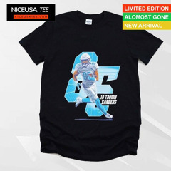 Ja'tavion Sanders 85 Carolina Panthers Football Graphic Shirt