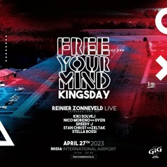 Reinier Zonneveld Free your mind Kingsday Loop