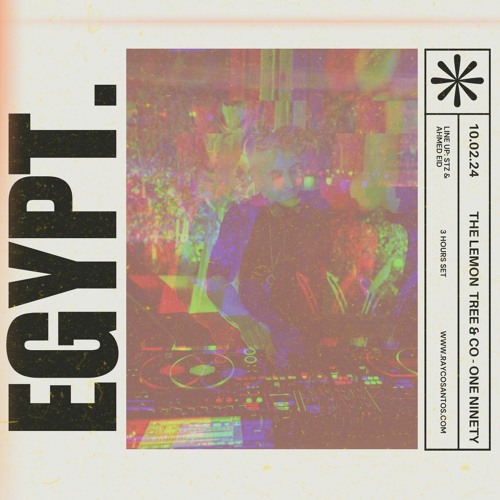 Rayco Santos live from The Lemon Tree & Co - New Cairo (Egypt) (10.02.24)