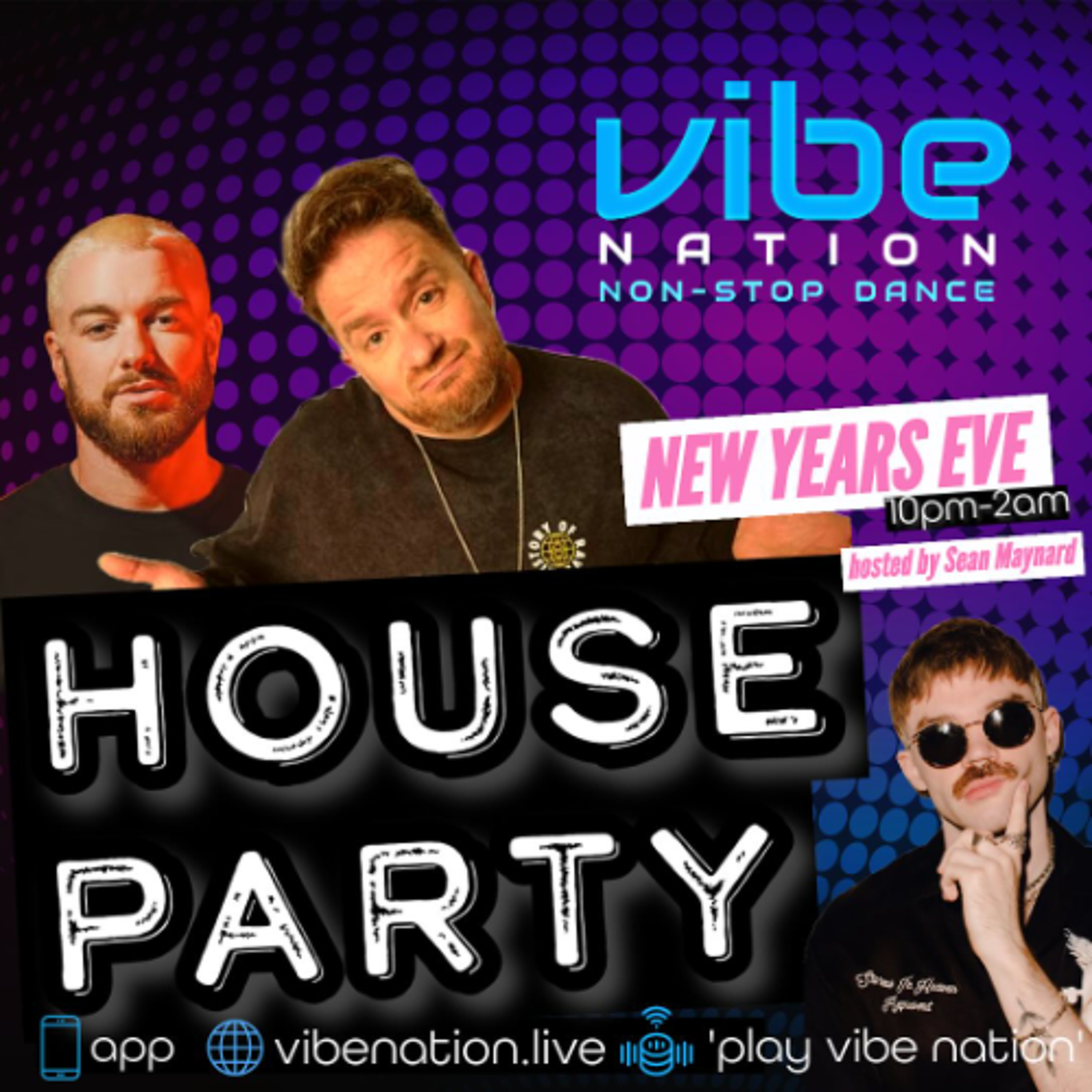 Vibe Nation's New Years Eve House Party with James Hype, Eats Everything & Dom Dolla episode artwork