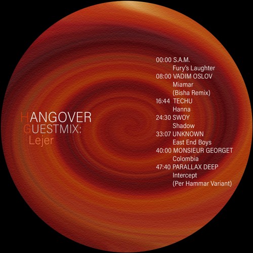 HANGOVER Guestmix: Lejer minimal | microhouse