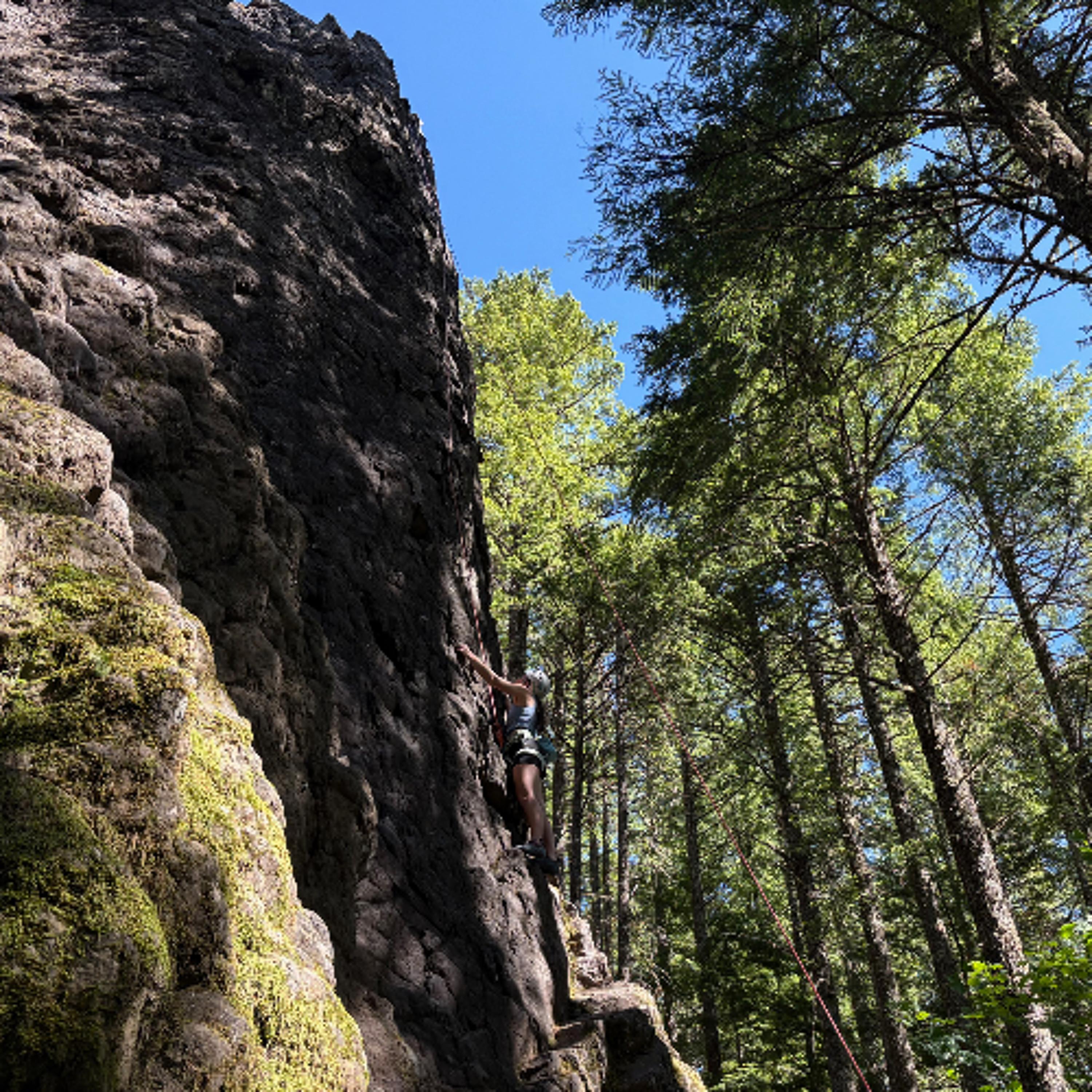 Why the shady forest of French's Dome is ideal for beginner rock climbers episode artwork