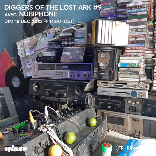 Nubiphone - Diggers Of The Lost Ark - Episode #9 (monthly show on Rinse FM, 18 of December 2022)