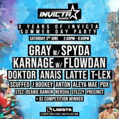 3 Years of Invicta: DJ Competition | TGR Entry