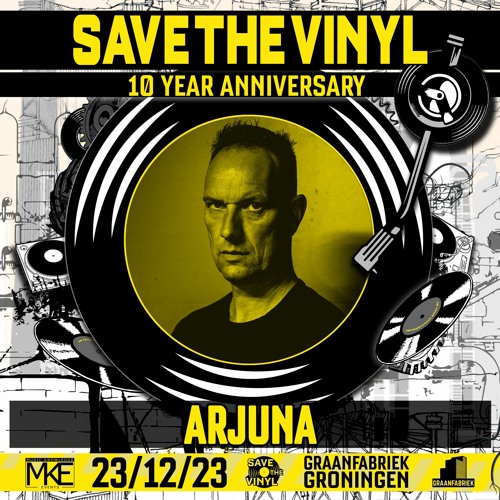 Arjuna @ Save the Vinyl - 10 year anniversary - 23/12/2023 Graanfabriek Groningen