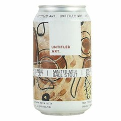 Beer Review - Untitled Art- Malted Milk Ball Stout