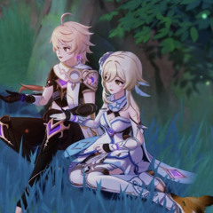 Lumine + Aether humming Ayaka’s theme