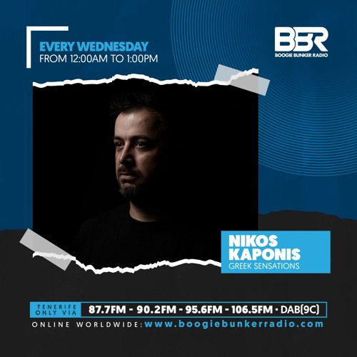 " Greek Sensations" Dj Nikos Kaponis @ Boogie Bunker Radio (Spain) (18 Jan 2021)