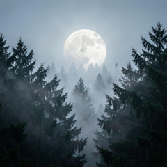 В тумані місяць тоне