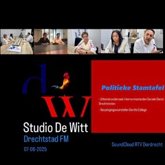 Politieke Stamtafel Studio De Witt 7 juni 2025