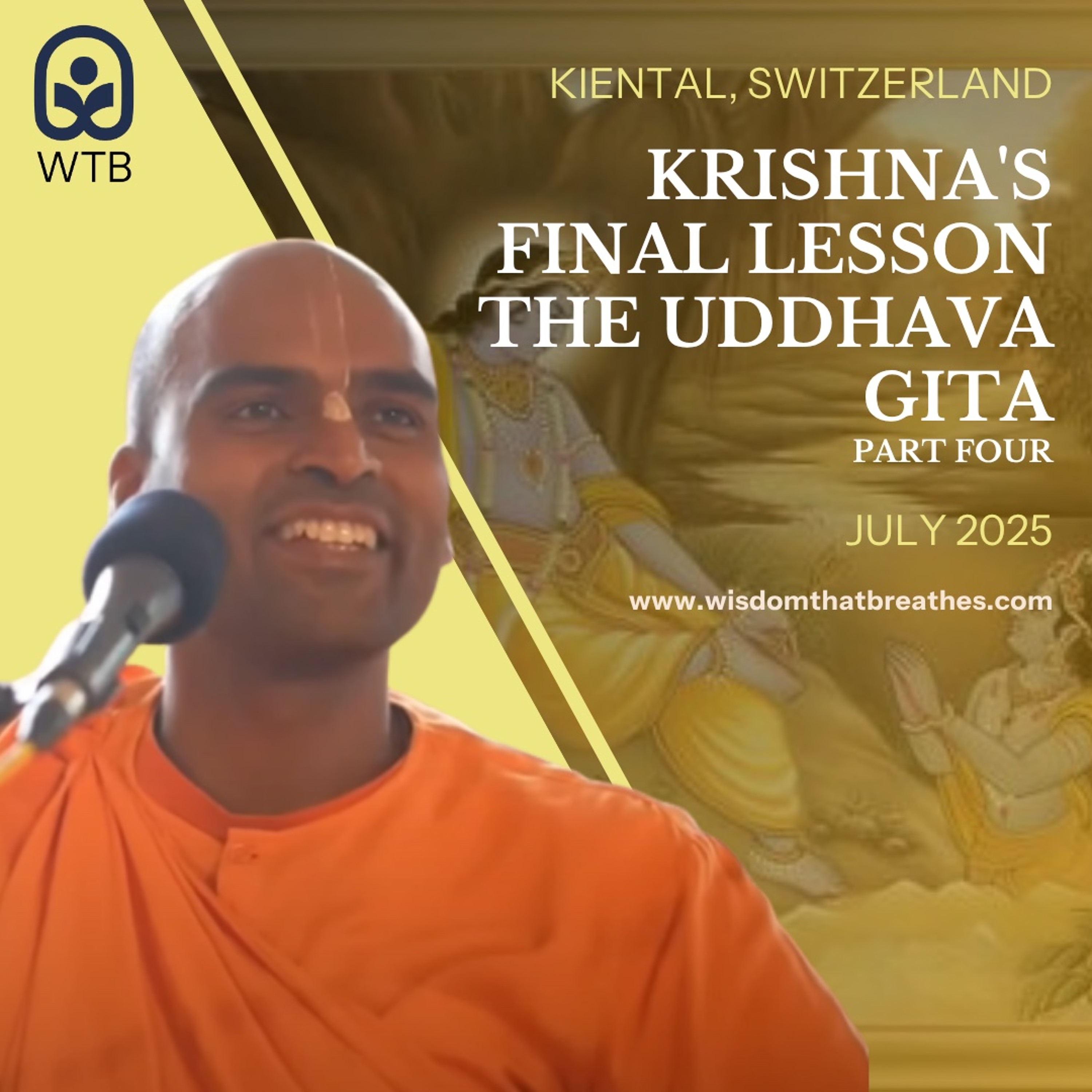 Krishna's Final Lesson | The Uddhava Gita | Kiental, Switzerland | Svayam Bhagavan Keshava Maharaja