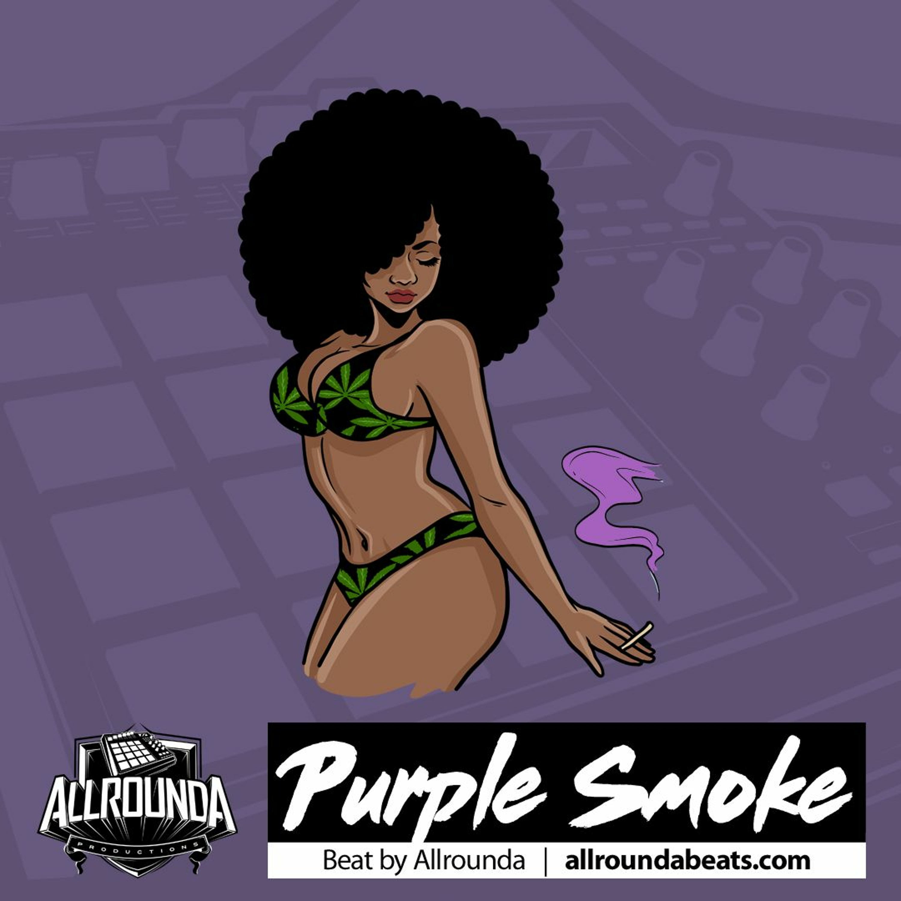 "Purple Smoke" ~ Chill Rap Beat | Wiz Khalifa Type Beat episode artwork