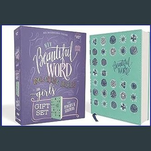 NIV, Beautiful Word Coloring Bible for Girls Pencil/Sticker Gift