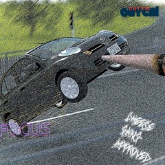 Nissan Micra Deviously Smashes And Crashed Into Hefty Large Roundabout And Smokes A Massive Doob