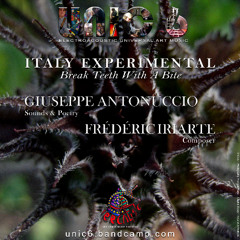MEDLEY "ITALY EXPERIMENTAL; Break Teeth With A Bite" UNIC6 - GIUSEPPE ANTONUCCIO - FRÉDÉRIC IRIARTE - IRREALIST ART EDITIONS