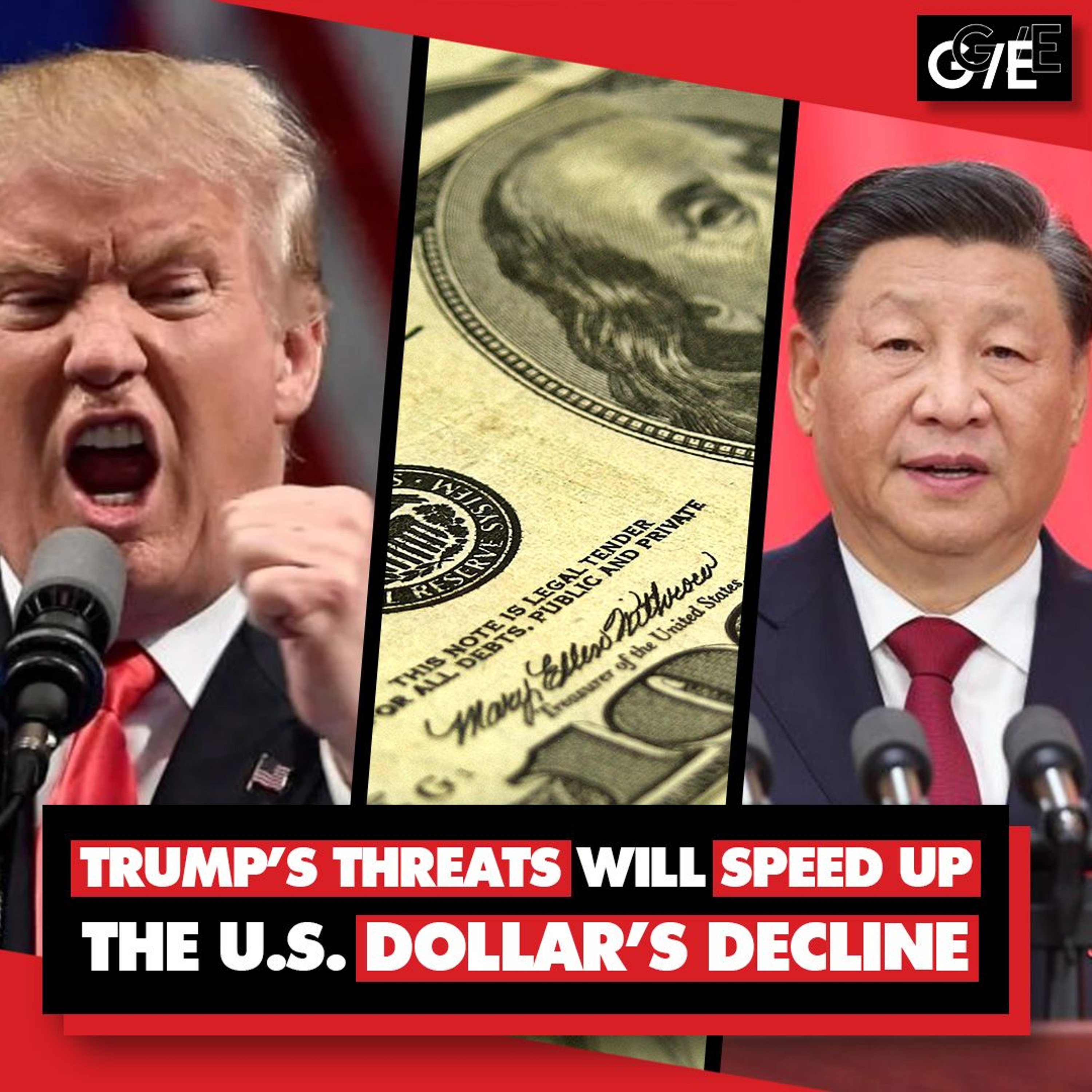 Trump's threat to punish countries that drop US dollar will speed up de-dollarization