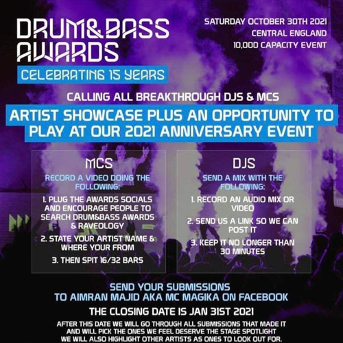 DJ D-DUMPAH - DNB AWARDS 2021 COMPETITION ENTRY