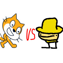CHEESEY BOI VS SCRATCH CAT DEATH BATTLE AUUUUUUUUUUUUUUUUUUUUU