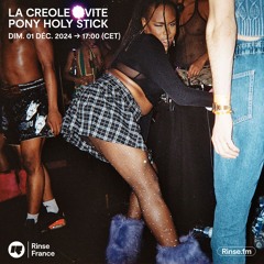 LA CREOLE invite PONY HOLY STICK - 1er Décembre 2024