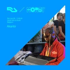 RA Live - Akanbi - Horst Arts & Music 2024, Belgium