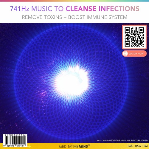741Hz Music to Cleanse Infections & Boost Immune System | #FridayFreeDownloads | Week 8