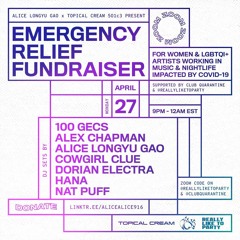 Laura Les @ Emergency Relief Fundraiser (27/04/2020)