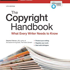 [Download] KINDLE 📤 Copyright Handbook, The: What Every Writer Needs to Know by  Ste