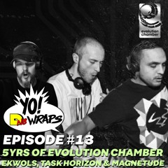 Yo! DNB Wraps 013- Magnetude, Ekwols & Task Horizon Interview (Hosted by Lee UHF) (Audio Version)