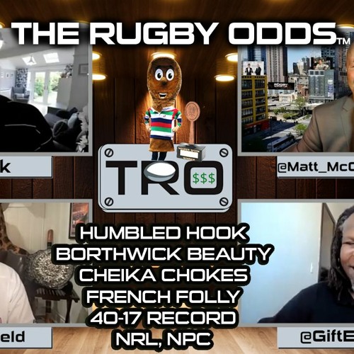 The Rugby Odds: George Hook, WWE's JBL, Egbelu & McCarthy Sort Out Borthwick, Eddie Jones & Cheika