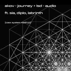 akov - journey + lsd - audio ft. sia, diplo, labrinth  (coex system mashup)