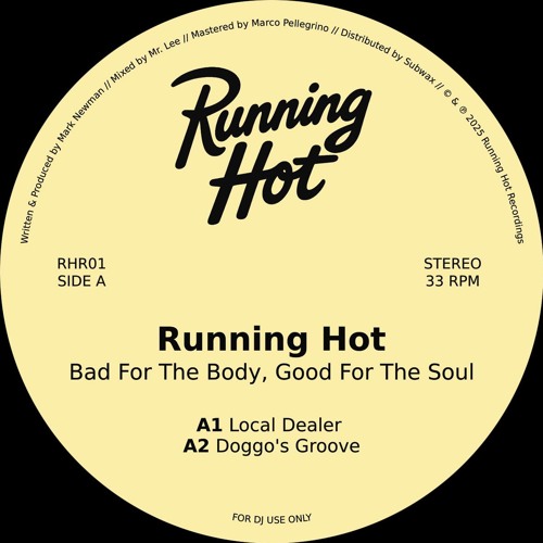 Running Hot - Bad For The Body, Good For The Soul EP (RHR01)