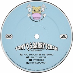 ROOS009 // Tony Q & Barry Scran - Bout To Get It EP