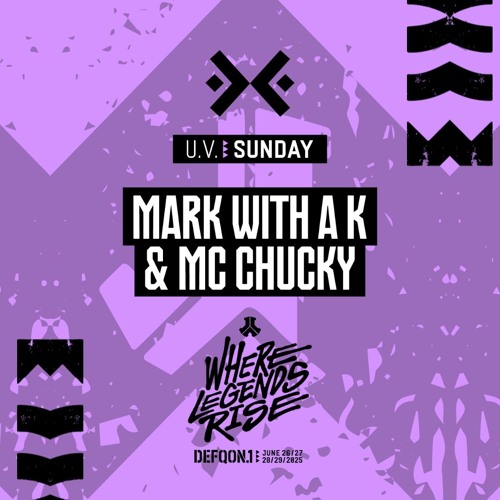 Mark with a K & MC Chucky | U.V. | Sunday | Defqon.1 2025