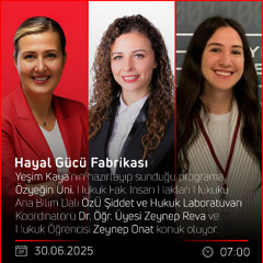 Dr. Öğr. Üyesi Zeynep Reva & Zeynep Onat - Yeşim Kaya ile Hayal Gücü Fabrikası