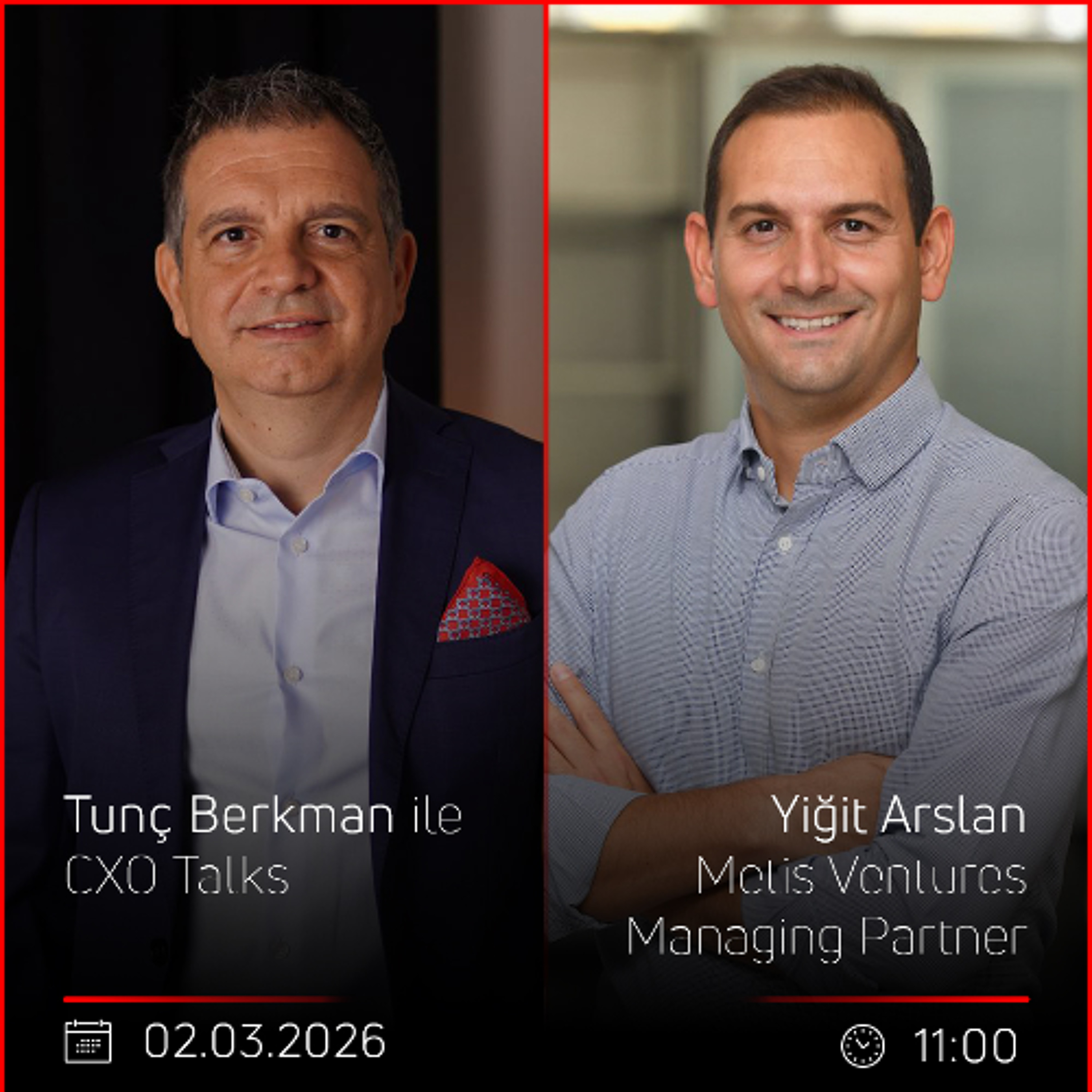 Yiğit Arslan  – Tunç Berkman ile CXO Talks