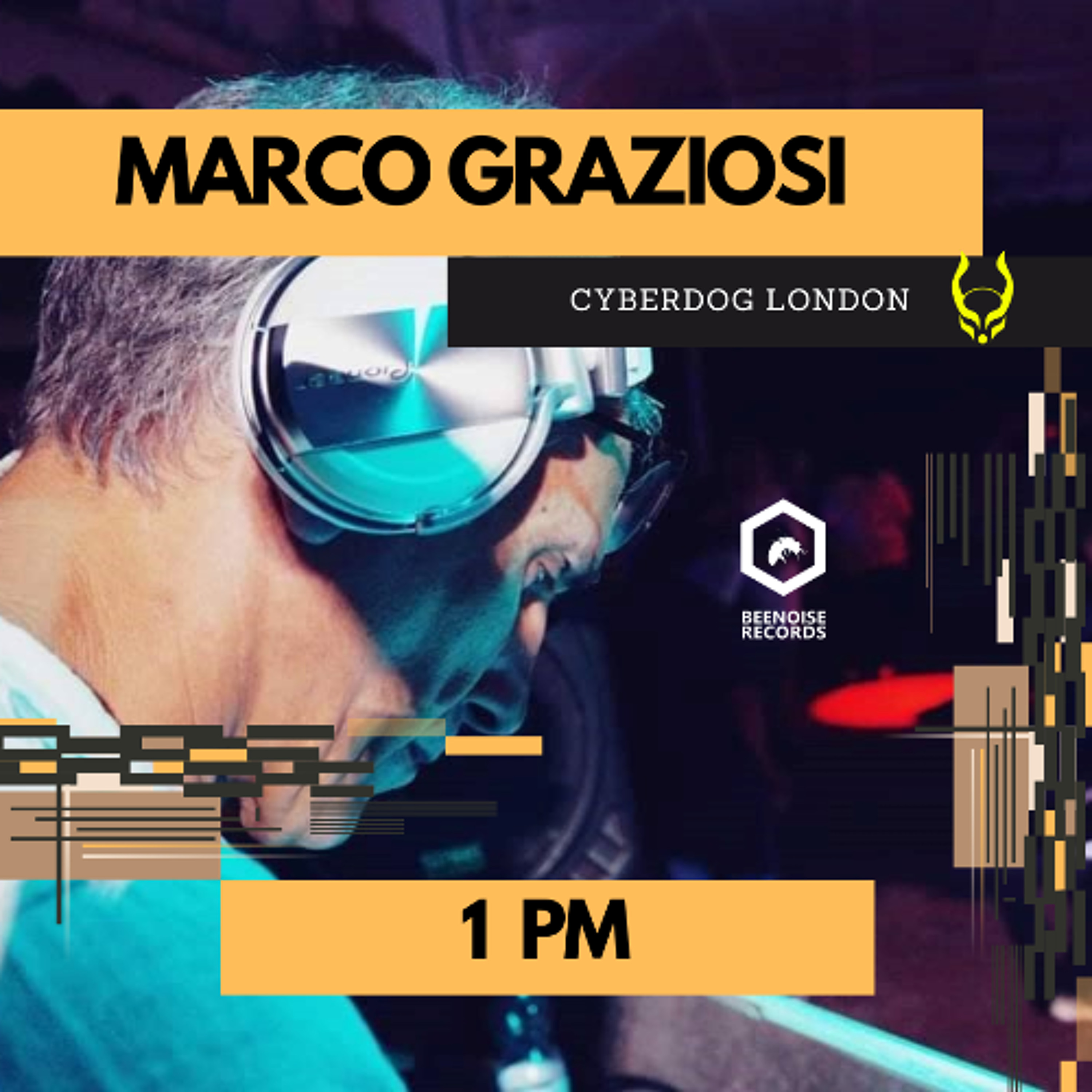 Marco Graziosi at Cyberdog London FEB 2024 episode artwork