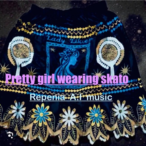 Pretty girl wearing skato ( original )