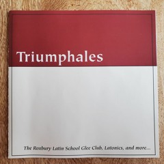 Track 21 - 1998 - 99 Roxbury Latin Student Body - The Founder's Song