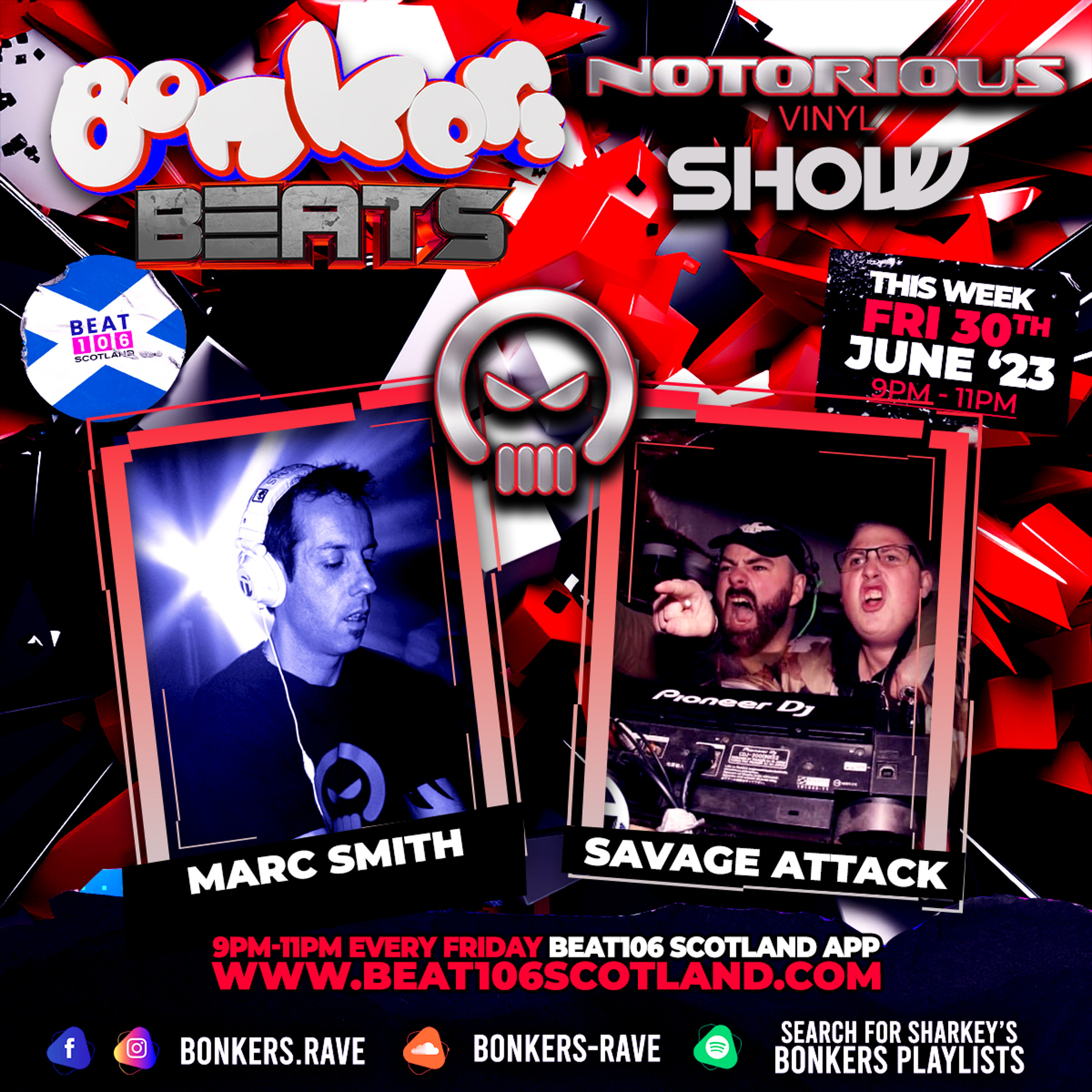 Savage Attack - Bonkers Beats 117b - 30.06.23