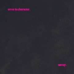 error in character. demo