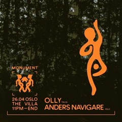 Anders Navigare @ Monument Clubnight - The Villa (Oslo 2024-04-26)