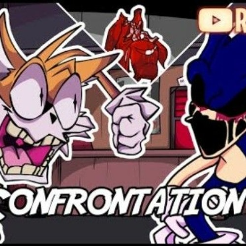 Confrontation but Sonic EXE vs Tails secret story and Knuckles