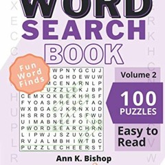 Get PDF Word Search Puzzle Book, Volume 2: Family Fun Word Finds With Easy to Read Print by  Ann K B