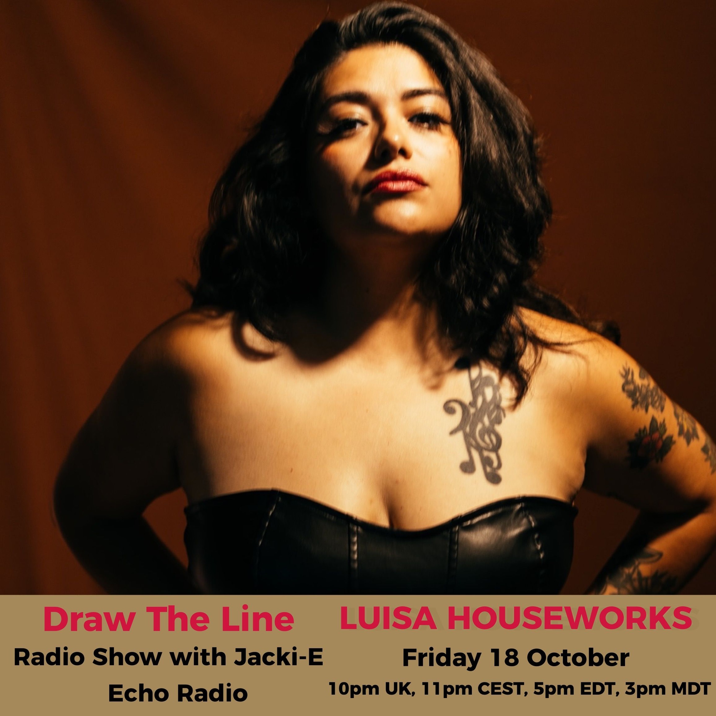 Jacki-E and Draw The Line Radio Show