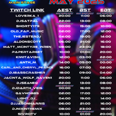 Live @ Twitch.tv/SivroTV - 05/25/2025 [Twitch DJs Trance Raid Train - Mainstage]