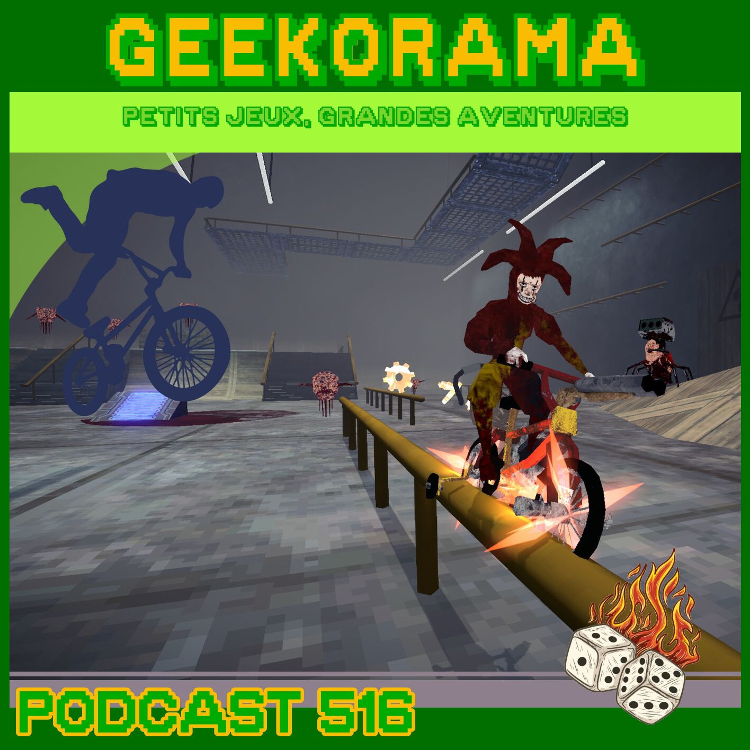 Épisode 516 GeekOrama - Motor Doom | Geekodyssey.