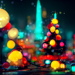 City Neon Bliss